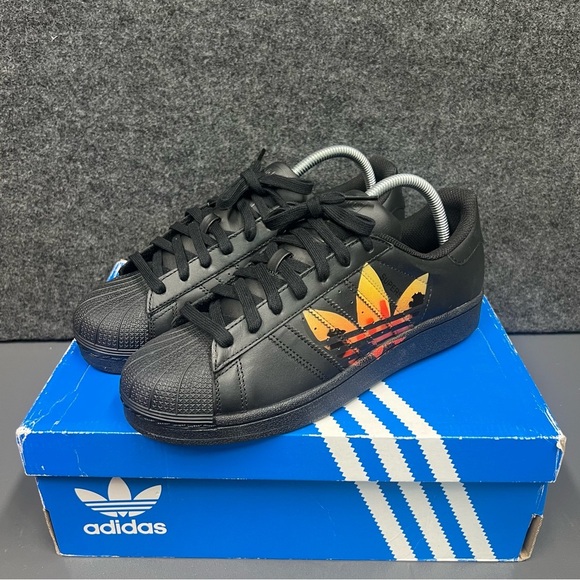 Adidas Superstar Foundation “Core Black” Men’s Size 8 - Picture 5 of 14